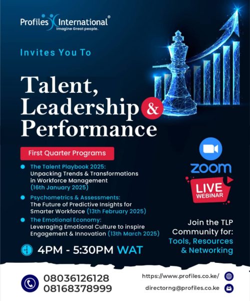 Talent Leadership and Performancee Webinar